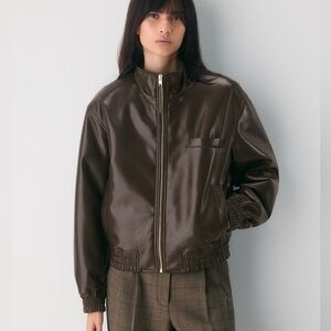 LIKE NEW Aritzia Wilfred Josephine Bomber
